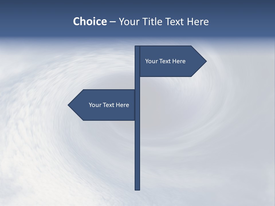 Blue Storm PowerPoint Template