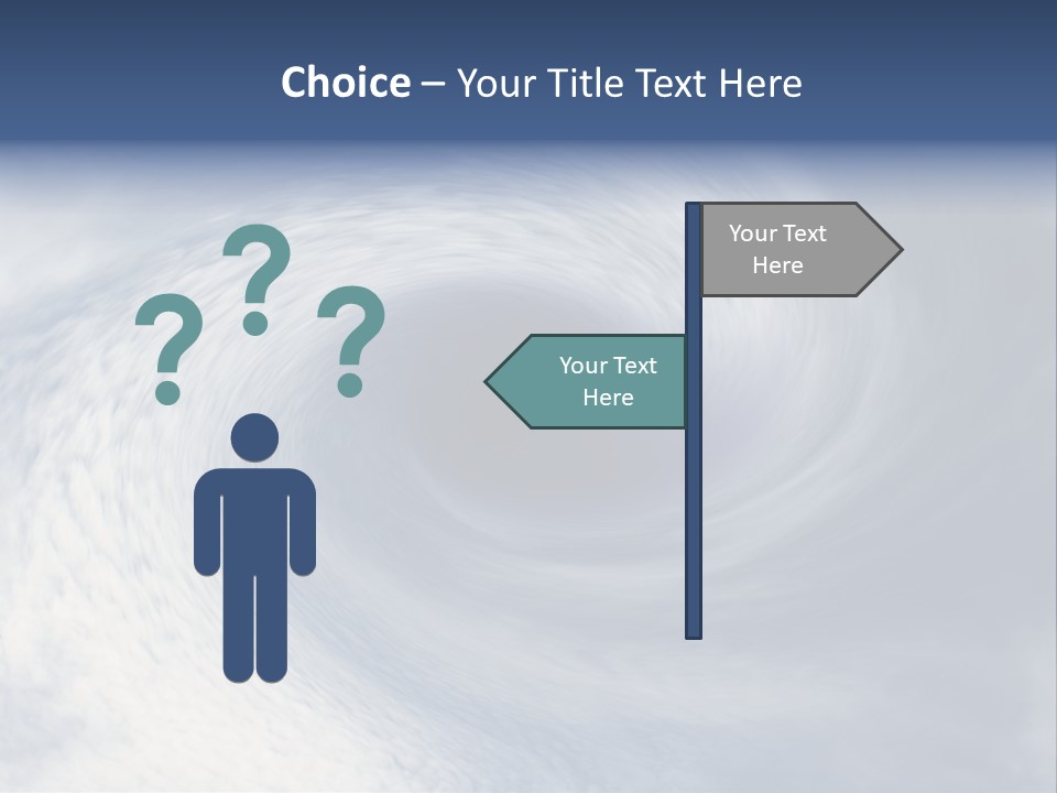 Blue Storm PowerPoint Template