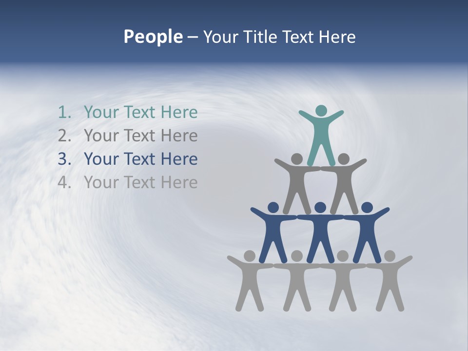 Blue Storm PowerPoint Template