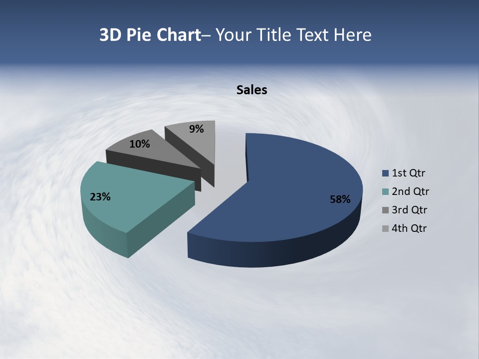 Blue Storm PowerPoint Template