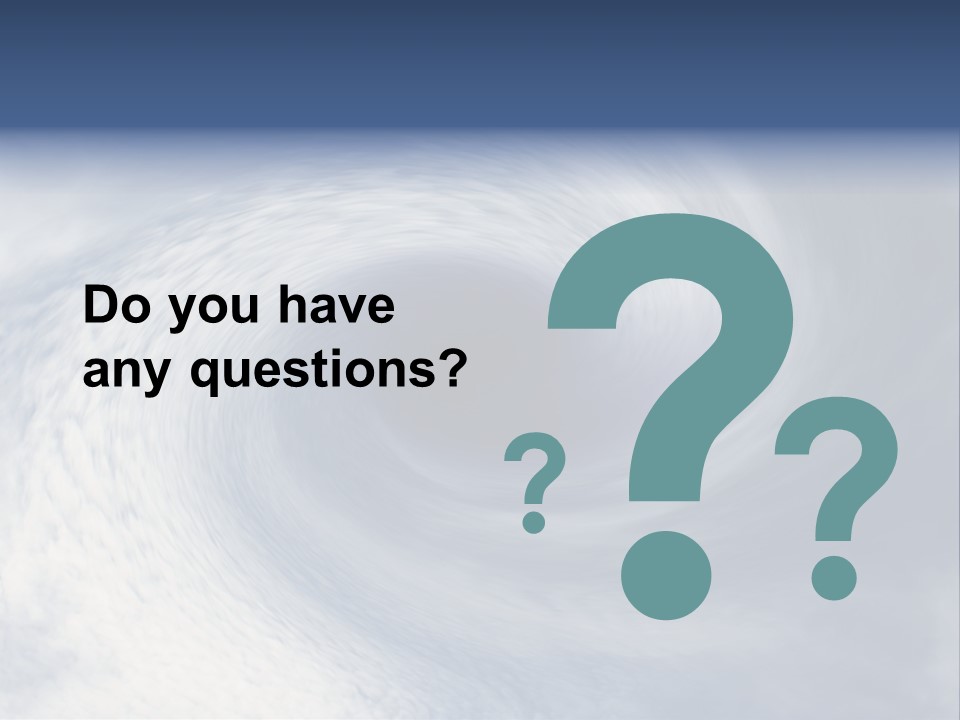 Blue Storm PowerPoint Template