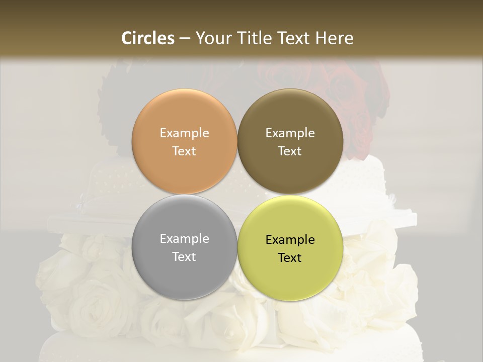 Perfect Wedding Cake PowerPoint Template