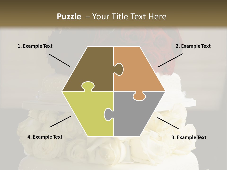 Perfect Wedding Cake PowerPoint Template
