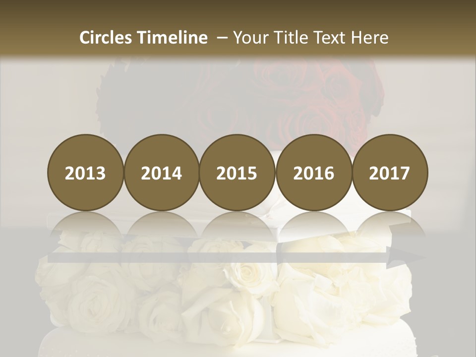 Perfect Wedding Cake PowerPoint Template