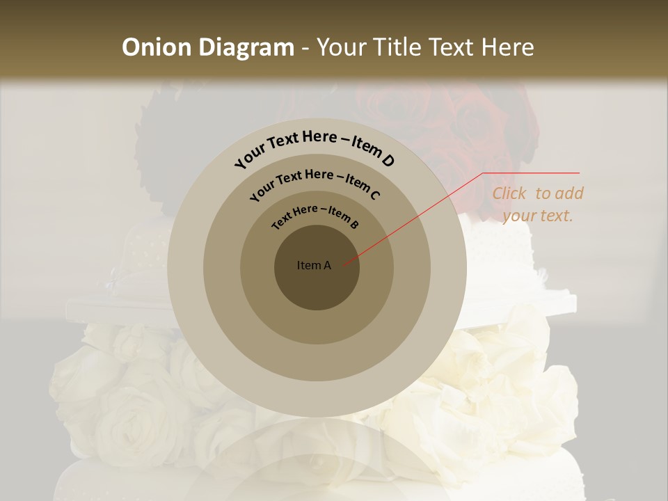 Perfect Wedding Cake PowerPoint Template