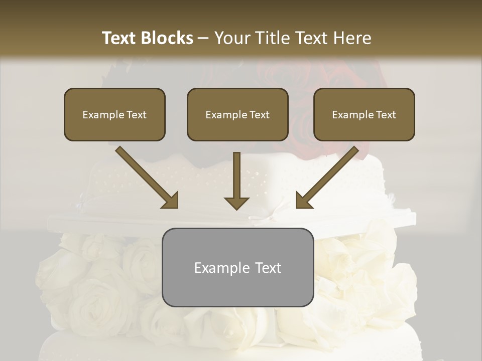 Perfect Wedding Cake PowerPoint Template