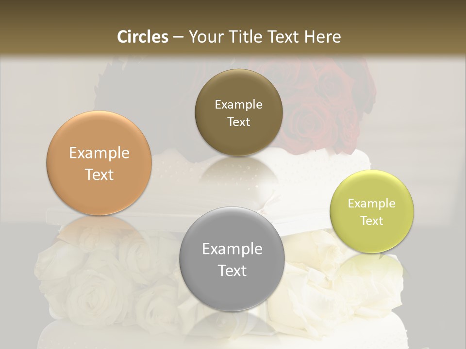 Perfect Wedding Cake PowerPoint Template