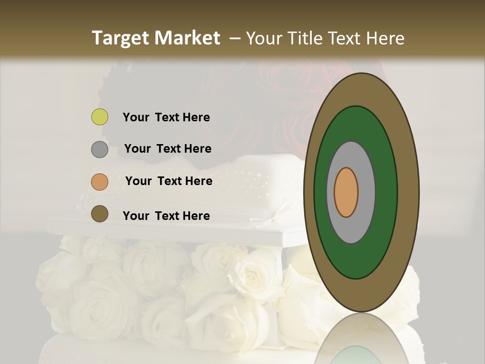 Perfect Wedding Cake PowerPoint Template