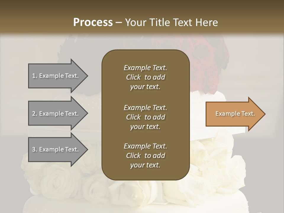 Perfect Wedding Cake PowerPoint Template