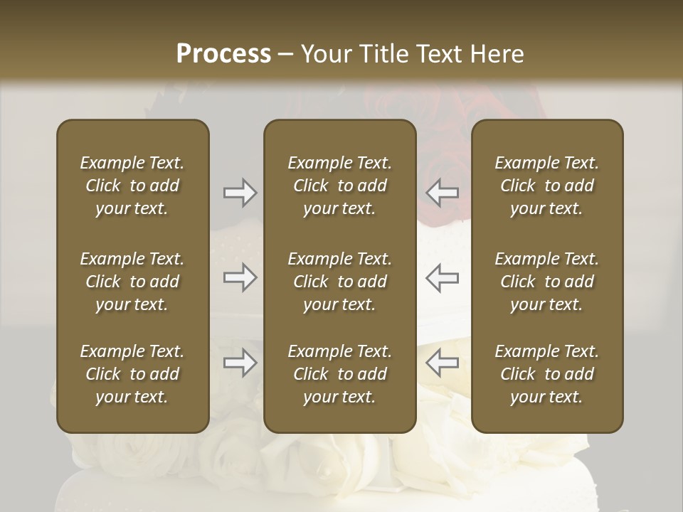 Perfect Wedding Cake PowerPoint Template