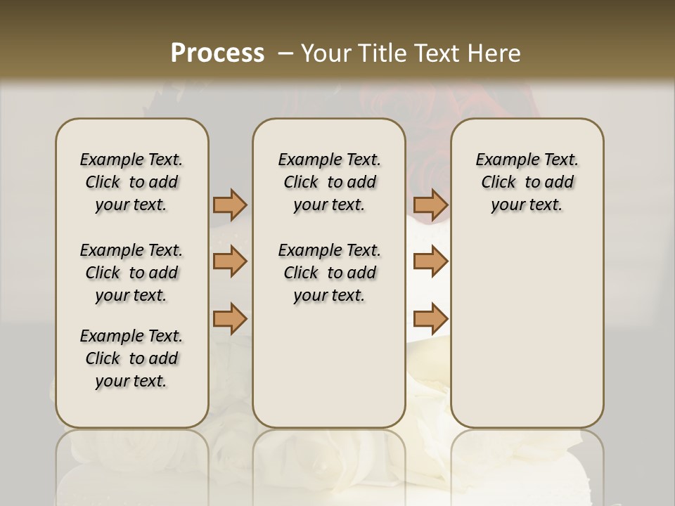 Perfect Wedding Cake PowerPoint Template