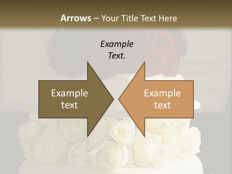 Perfect Wedding Cake PowerPoint Template