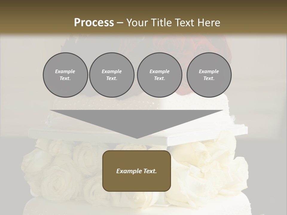 Perfect Wedding Cake PowerPoint Template