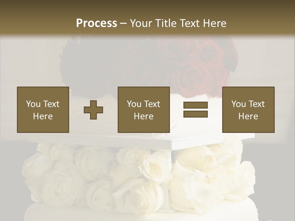 Perfect Wedding Cake PowerPoint Template