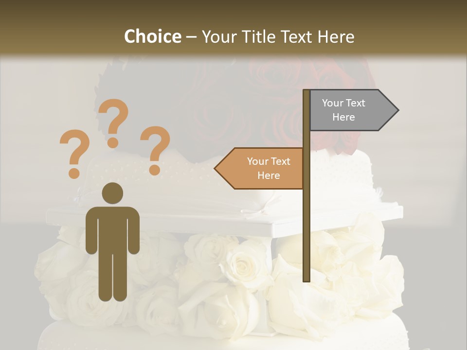 Perfect Wedding Cake PowerPoint Template