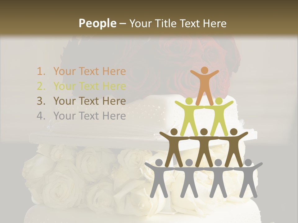 Perfect Wedding Cake PowerPoint Template