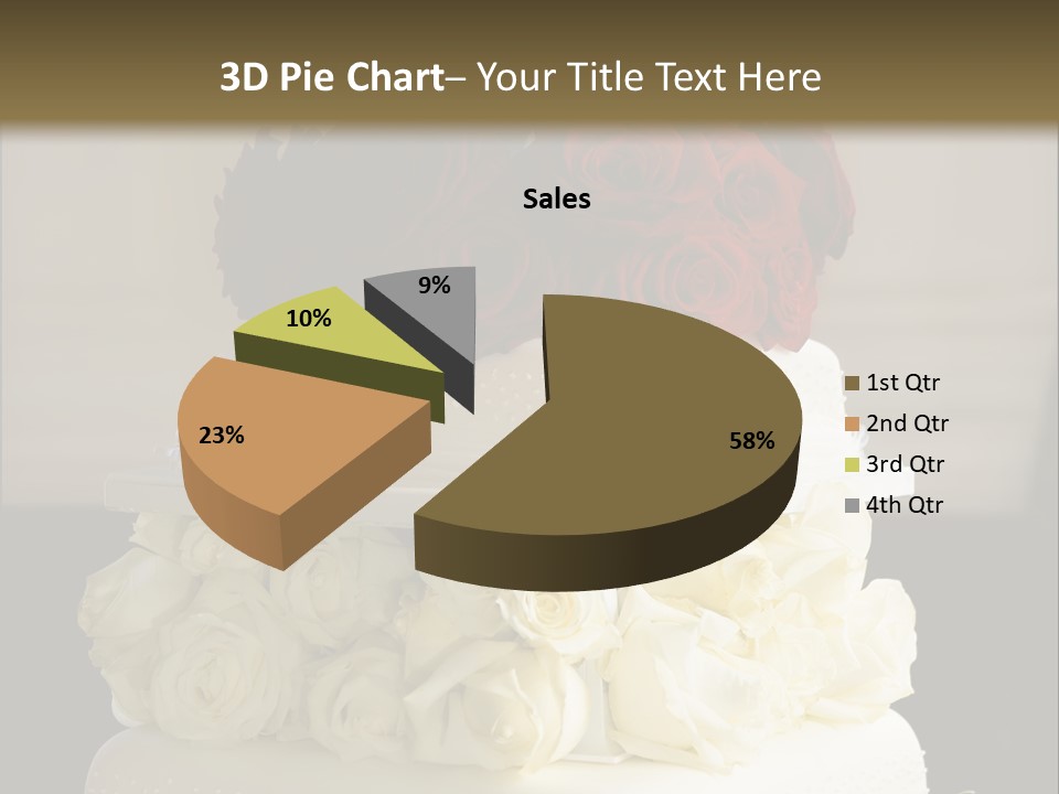 Perfect Wedding Cake PowerPoint Template