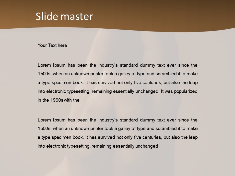 A Person Holding Their Hands Up In The Air PowerPoint Template