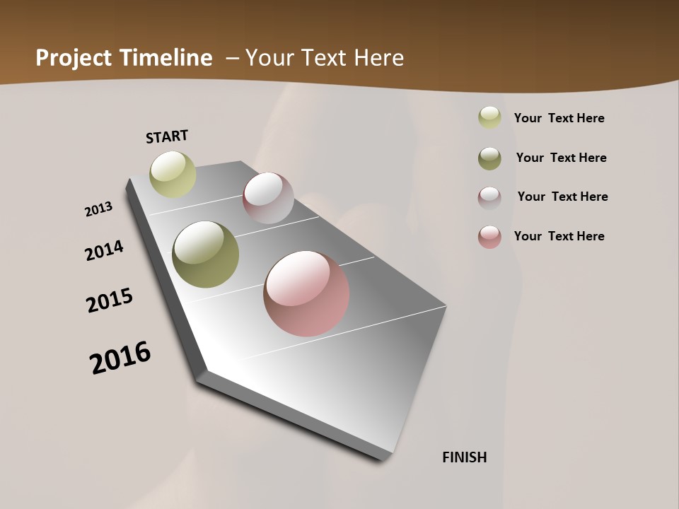 A Person Holding Their Hands Up In The Air PowerPoint Template