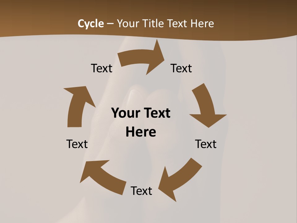 A Person Holding Their Hands Up In The Air PowerPoint Template
