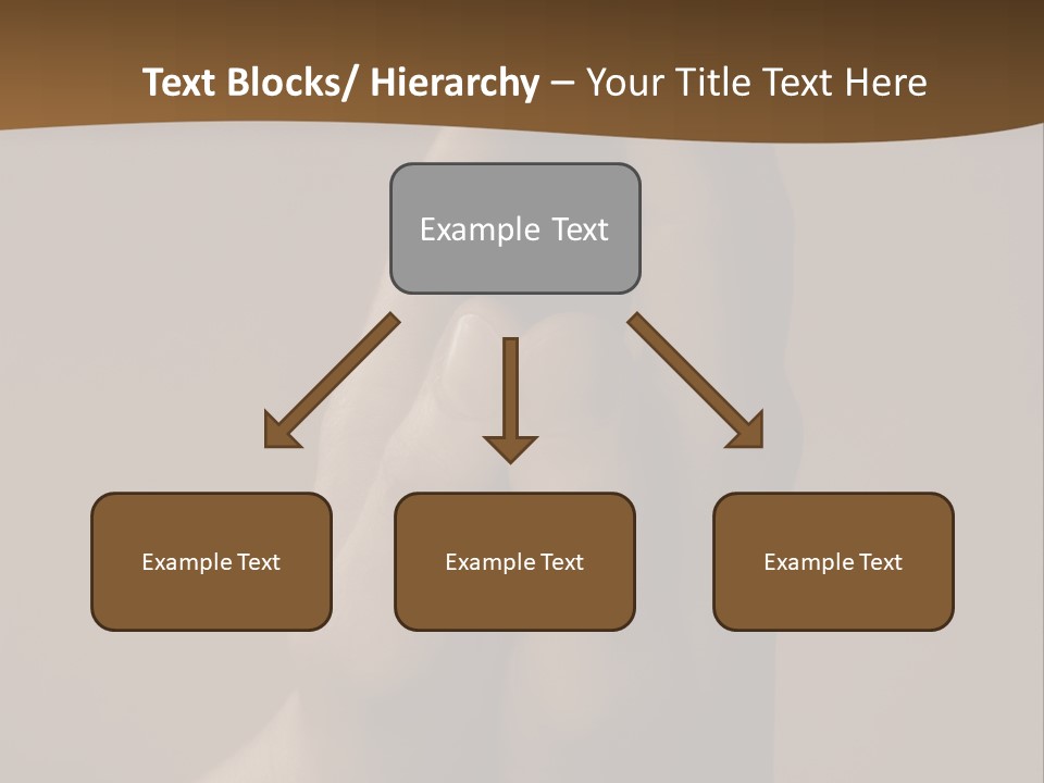 A Person Holding Their Hands Up In The Air PowerPoint Template