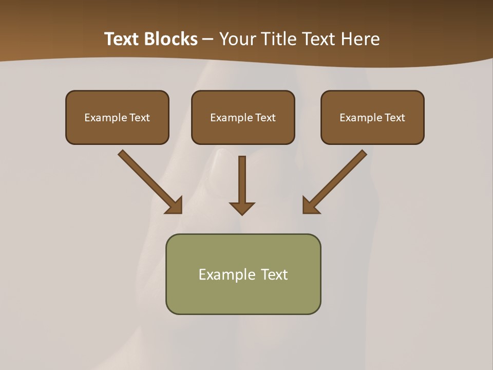 A Person Holding Their Hands Up In The Air PowerPoint Template