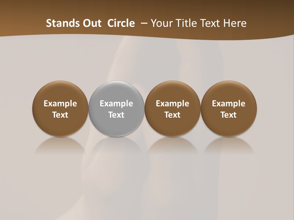 A Person Holding Their Hands Up In The Air PowerPoint Template