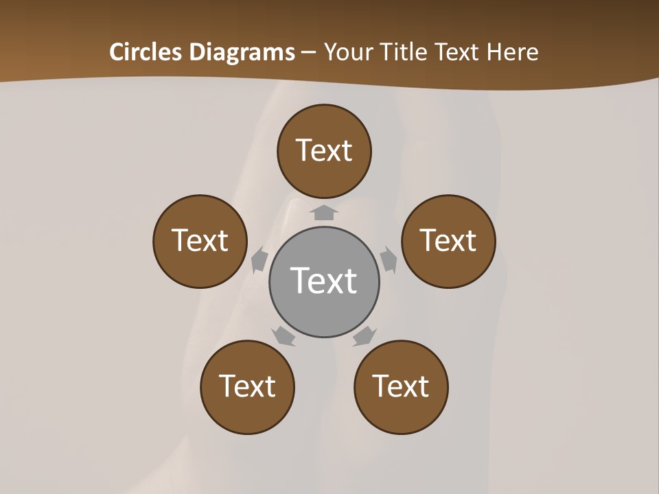 A Person Holding Their Hands Up In The Air PowerPoint Template