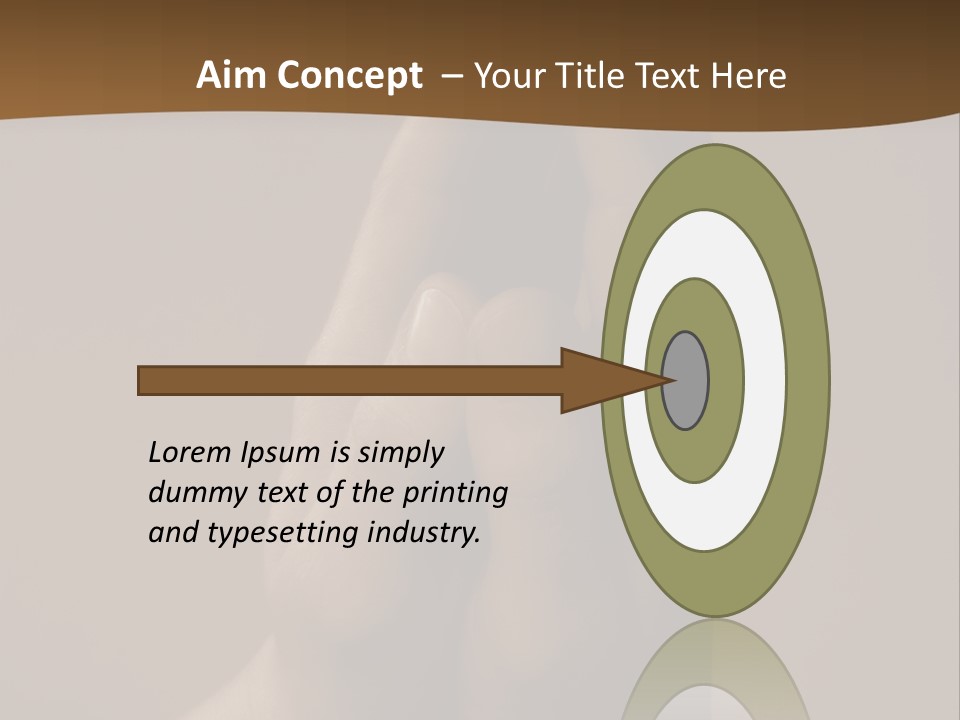 A Person Holding Their Hands Up In The Air PowerPoint Template