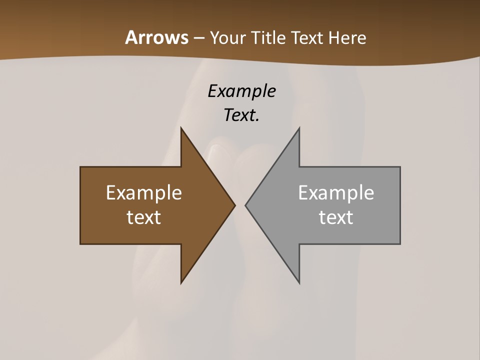 A Person Holding Their Hands Up In The Air PowerPoint Template