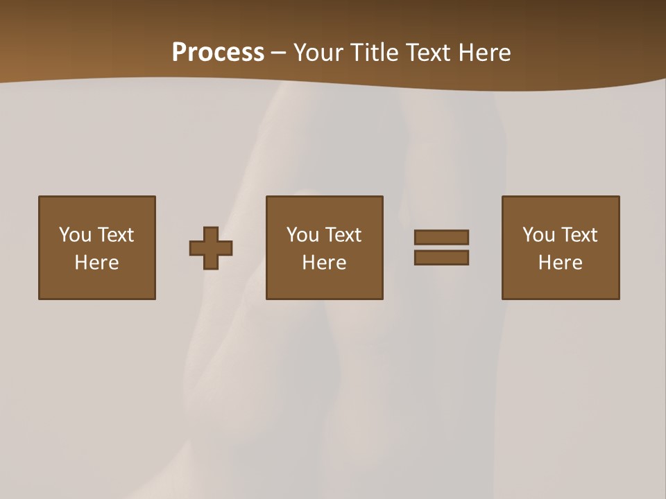 A Person Holding Their Hands Up In The Air PowerPoint Template