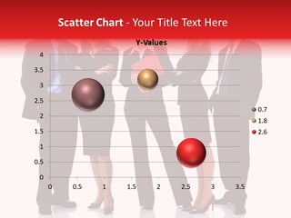 A Group Of Business People Standing Next To Each Other PowerPoint Template