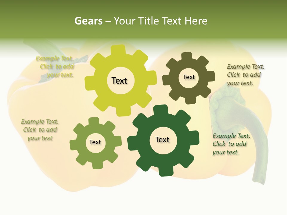 Cute Brown Gerbil Sitting In A Shoe Isolated On White PowerPoint Template