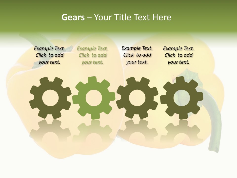 Cute Brown Gerbil Sitting In A Shoe Isolated On White PowerPoint Template