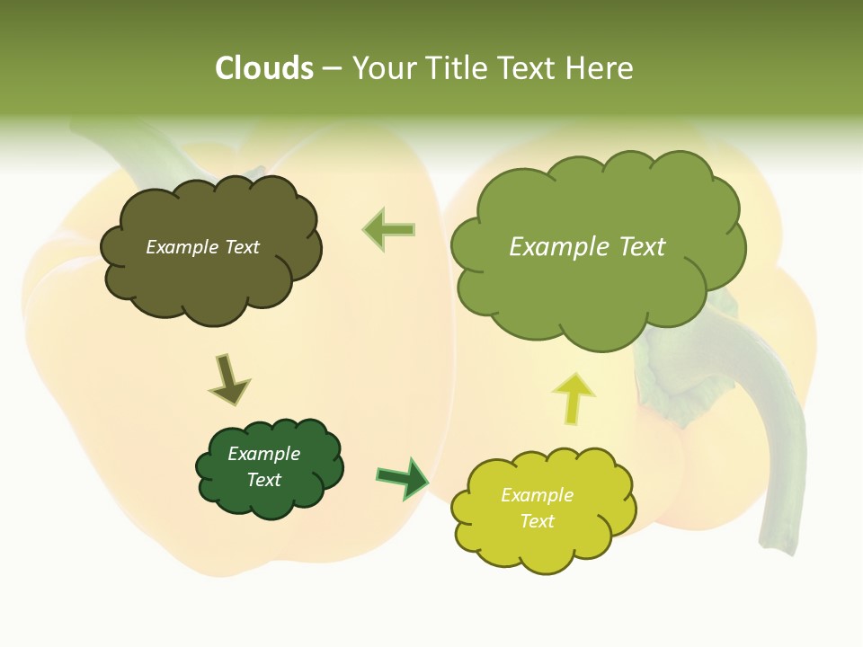 Cute Brown Gerbil Sitting In A Shoe Isolated On White PowerPoint Template