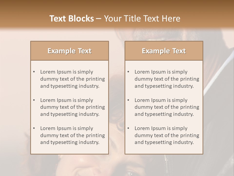 Loving Senior Couple Outdoors. Close-Up, Shallow Dof. PowerPoint Template