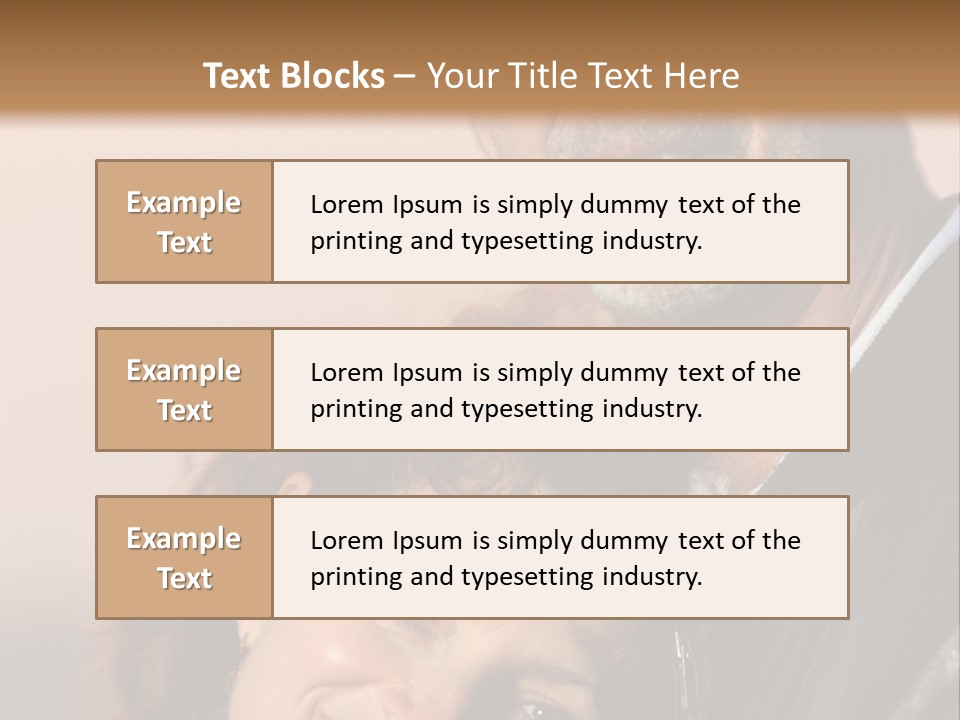 Loving Senior Couple Outdoors. Close-Up, Shallow Dof. PowerPoint Template