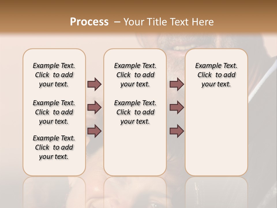 Loving Senior Couple Outdoors. Close-Up, Shallow Dof. PowerPoint Template