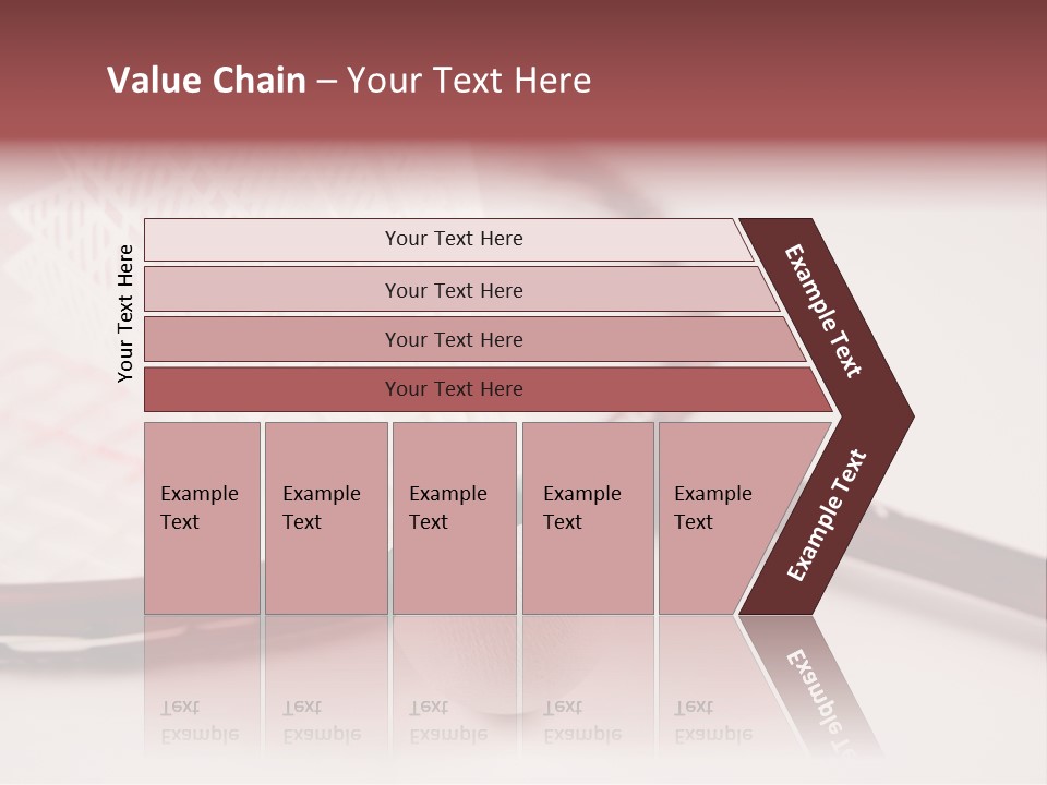 Badminton Set PowerPoint Template