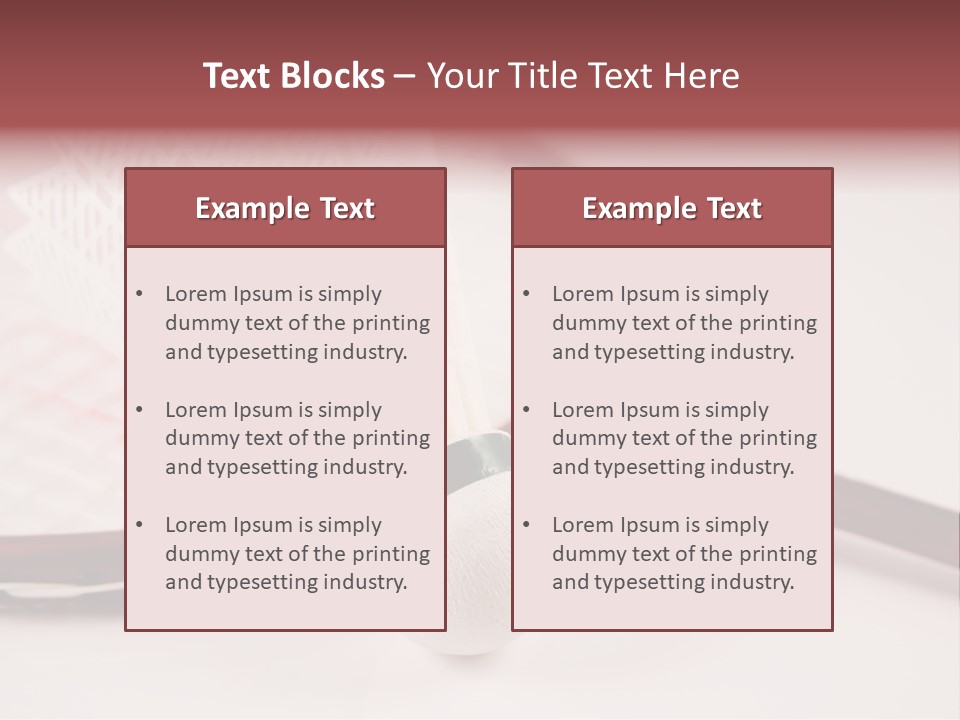Badminton Set PowerPoint Template