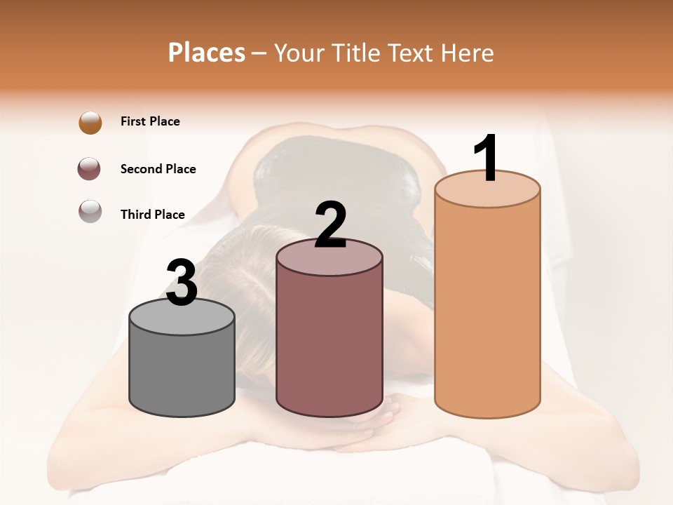 Portrait Of Beautiful Woman Before Spa Treatment PowerPoint Template