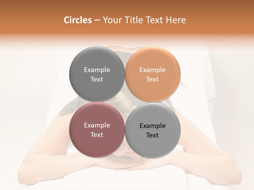 Portrait Of Beautiful Woman Before Spa Treatment PowerPoint Template