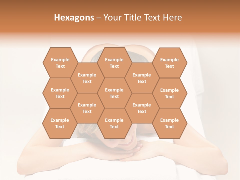 Portrait Of Beautiful Woman Before Spa Treatment PowerPoint Template