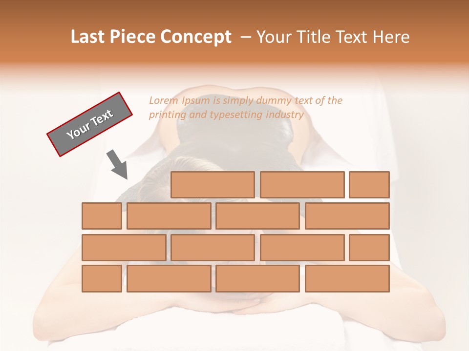 Portrait Of Beautiful Woman Before Spa Treatment PowerPoint Template