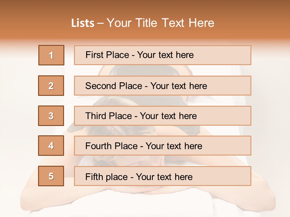 Portrait Of Beautiful Woman Before Spa Treatment PowerPoint Template