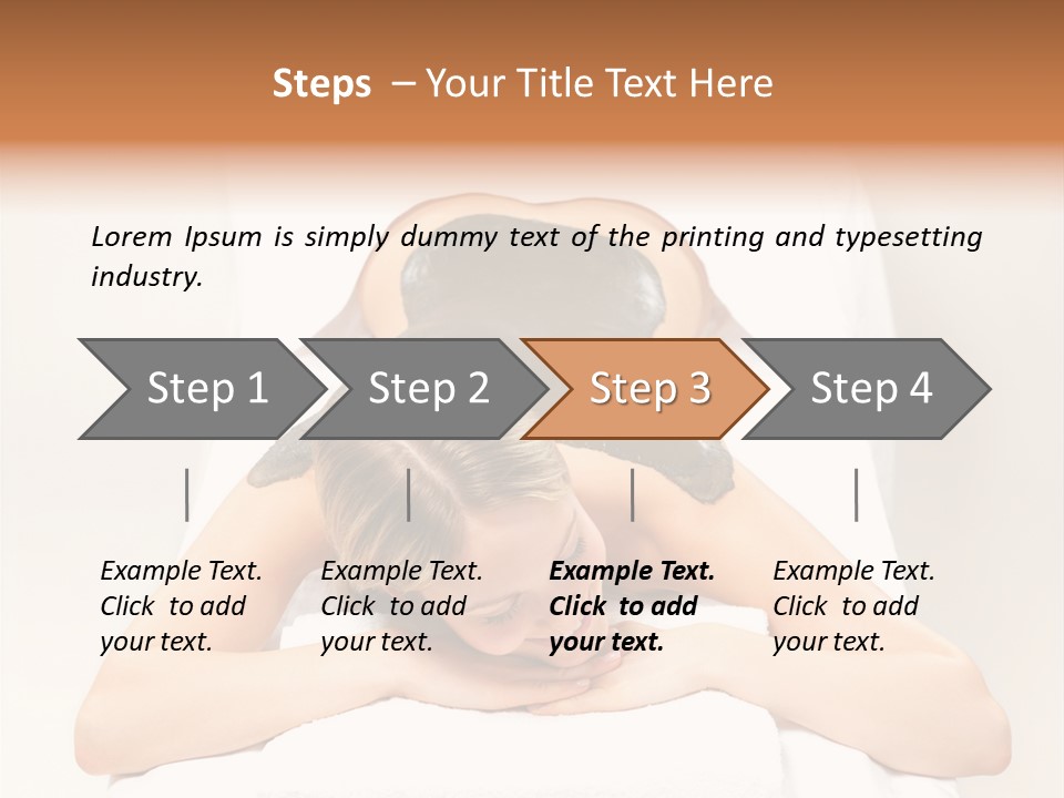 Portrait Of Beautiful Woman Before Spa Treatment PowerPoint Template