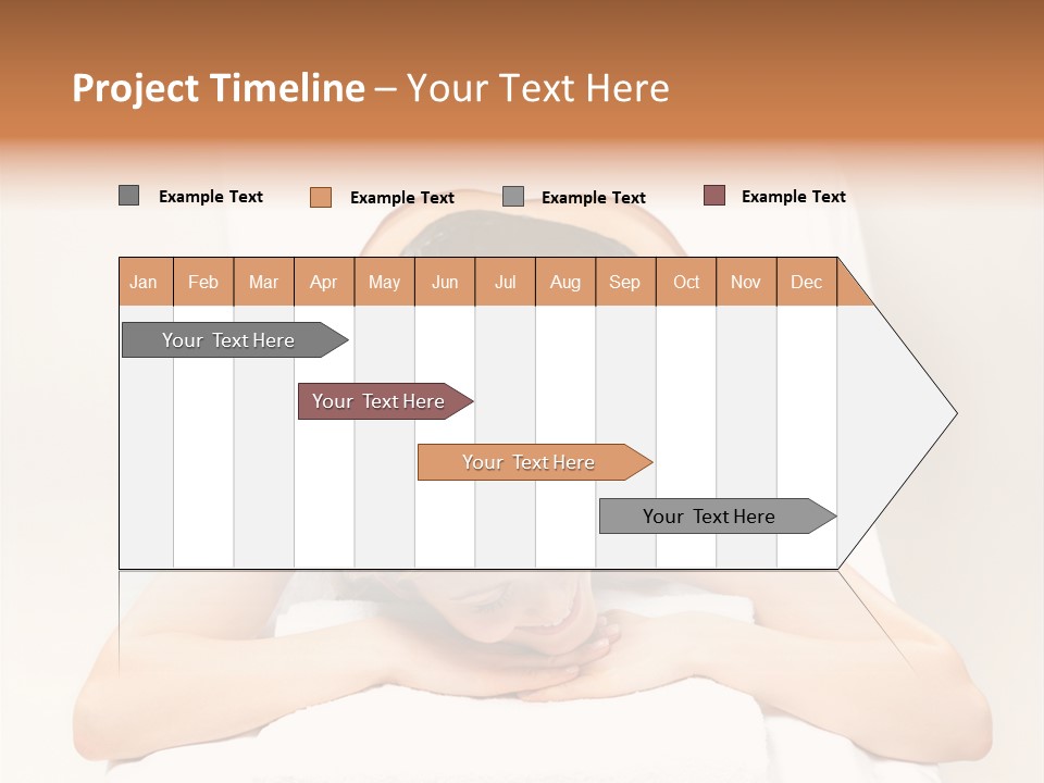 Portrait Of Beautiful Woman Before Spa Treatment PowerPoint Template