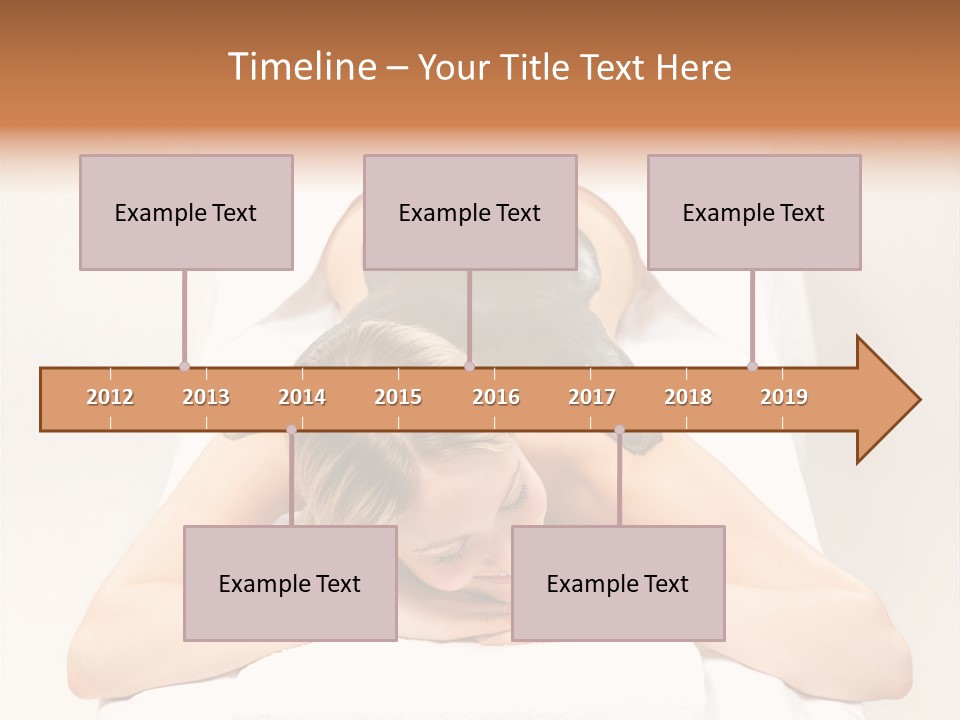 Portrait Of Beautiful Woman Before Spa Treatment PowerPoint Template