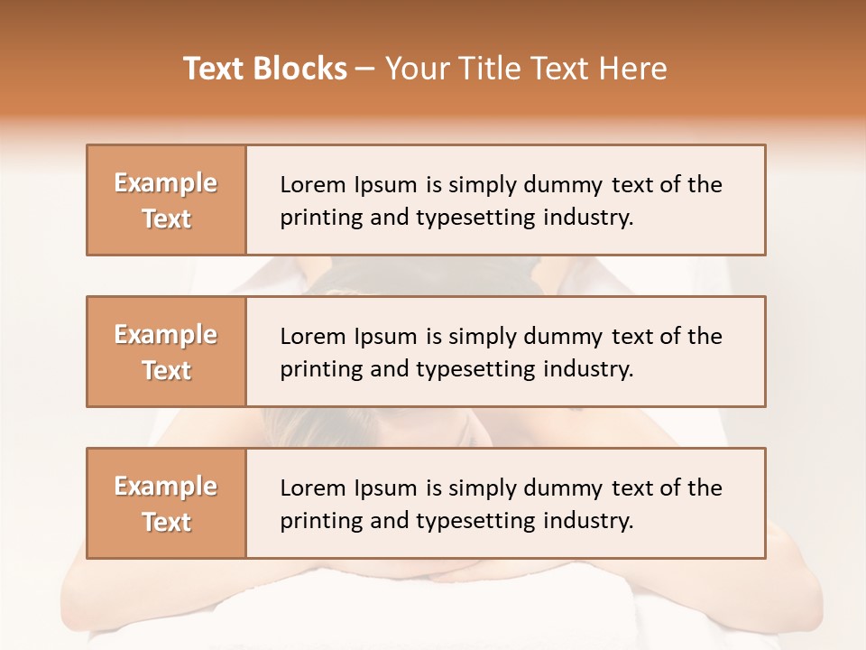 Portrait Of Beautiful Woman Before Spa Treatment PowerPoint Template