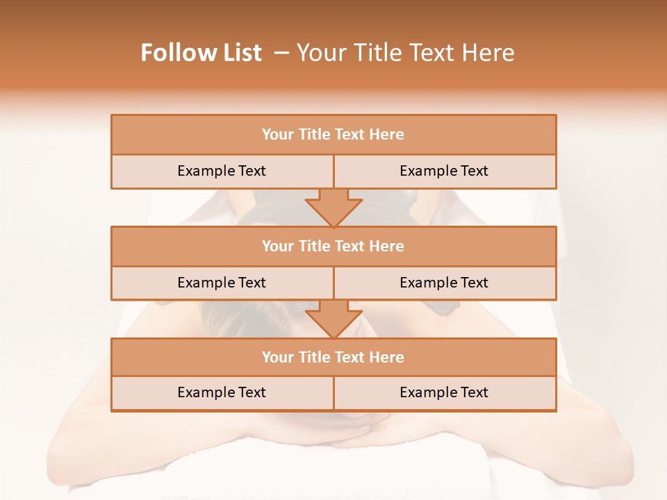 Portrait Of Beautiful Woman Before Spa Treatment PowerPoint Template